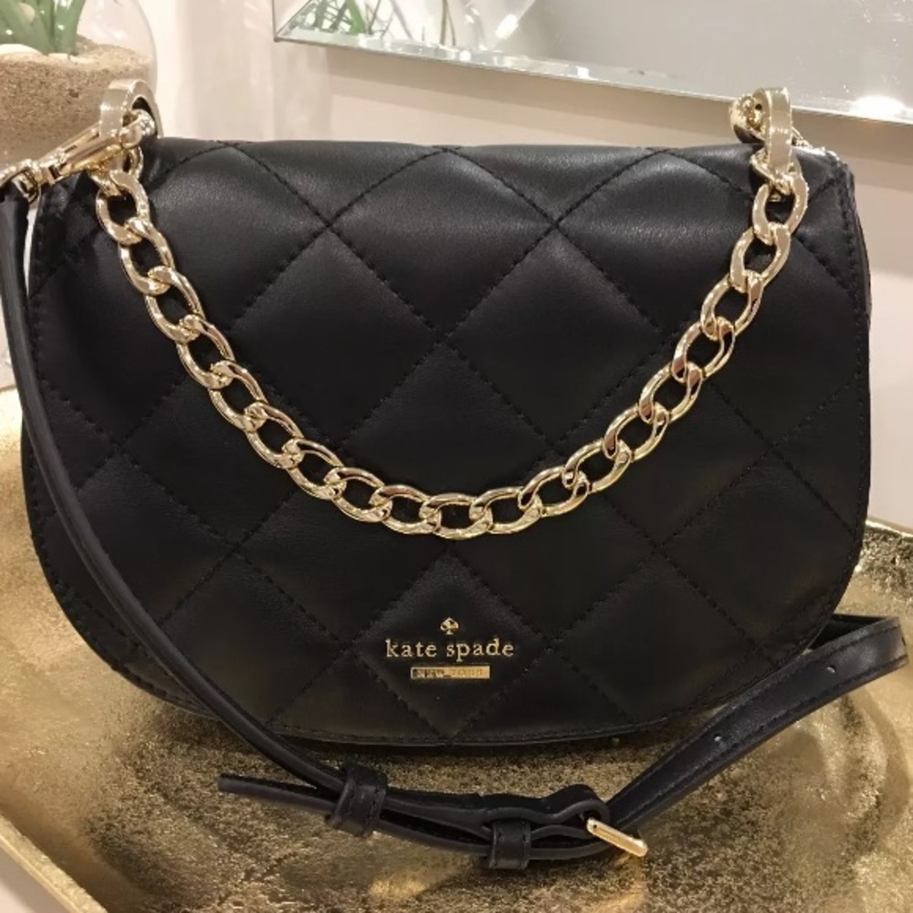 Emerson place Rita black leather kate spade NWT - Picture 1 of 7